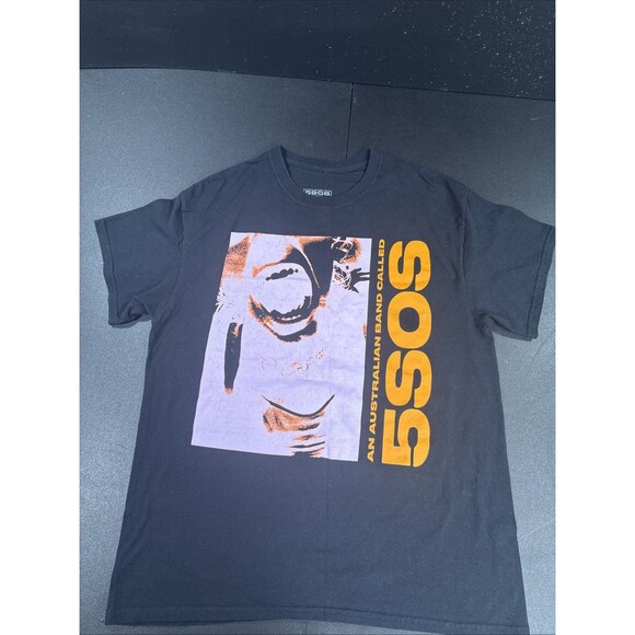 5SOS Other - 5SOS An Australian Band Called 5 Seconds Of Summer 2019 Tour American T Shirt LG